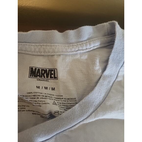 The Infiniti Gauntlet Light Blue Graphic T Shirt Medium Vintage Style - Picture 3 of 3